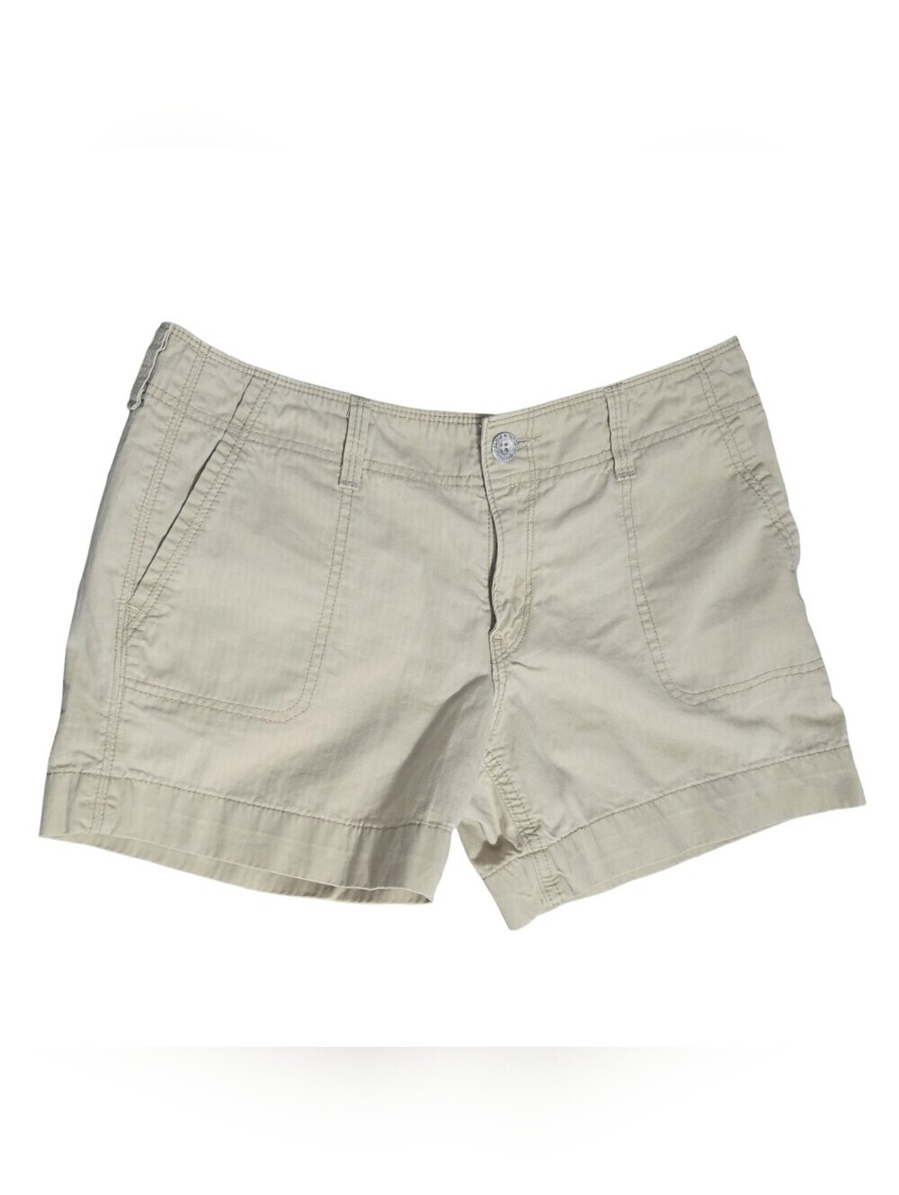 Levi's Utility Mid Rise Pockets Nuetral Lightweight Summer Size 4